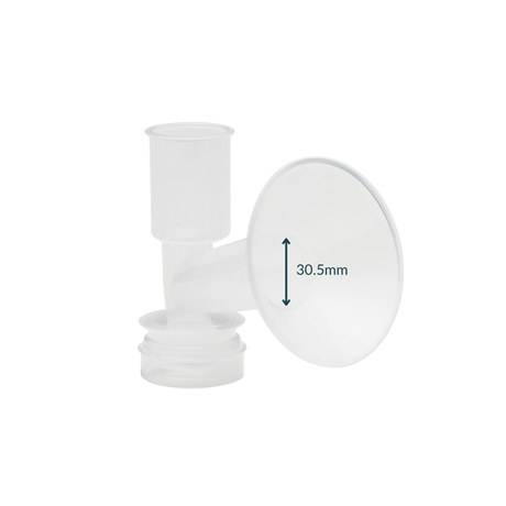 Ameda CustomFit Breast Pump Flanges™ and Inserts; Comfort Fit Angled Flange