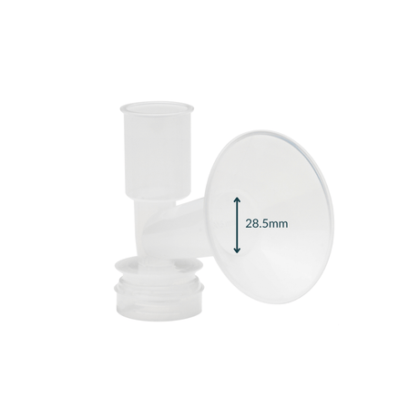 Ameda CustomFit Breast Pump Flanges™ and Inserts; Comfort Fit Angled Flange