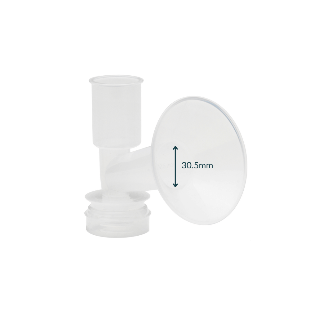 Ameda CustomFit Breast Pump Flanges™ and Inserts; Comfort Fit Angled Flange
