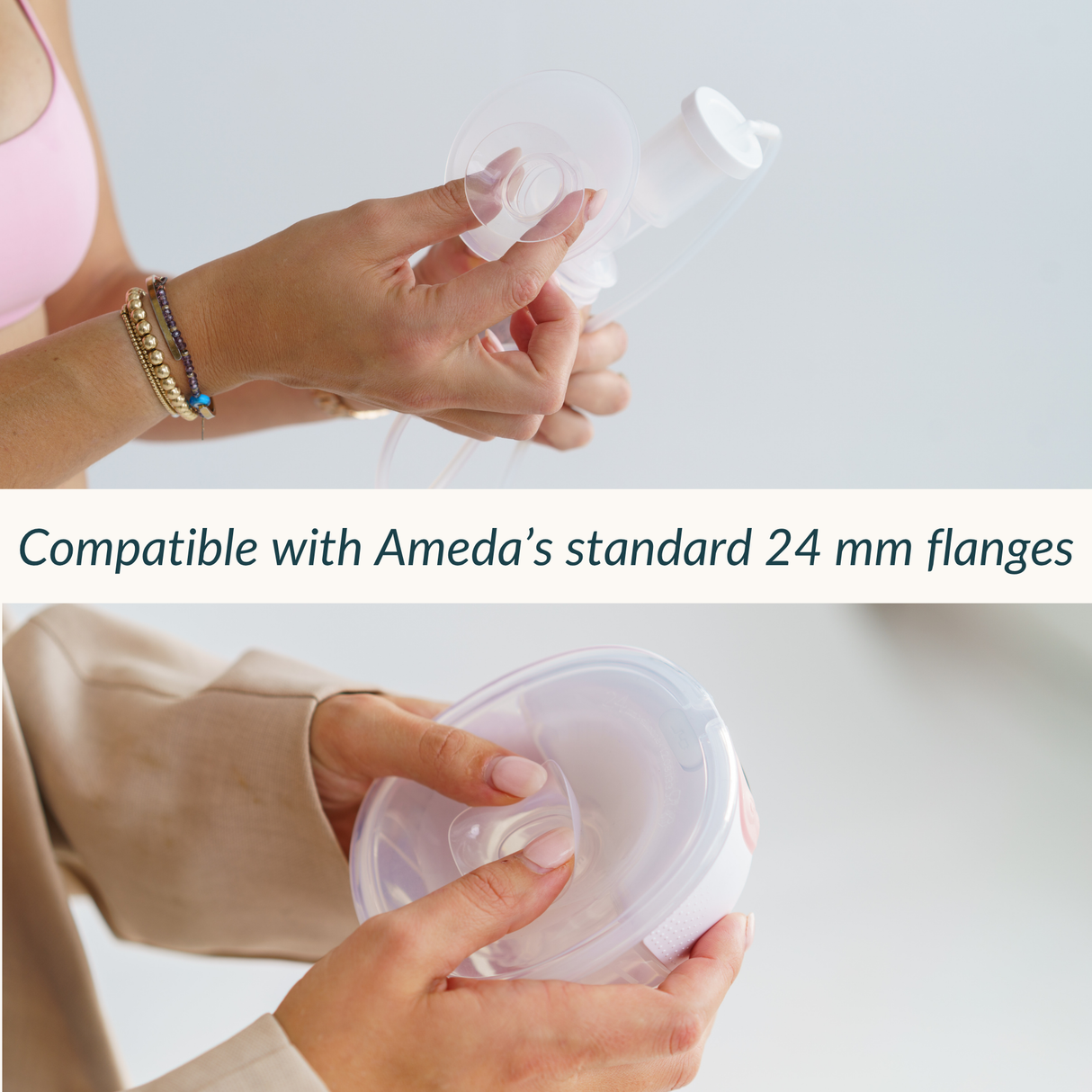 Ameda Universal Soft Breast Pump Flange Inserts