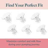 Ameda Universal Soft Breast Pump Flange Inserts