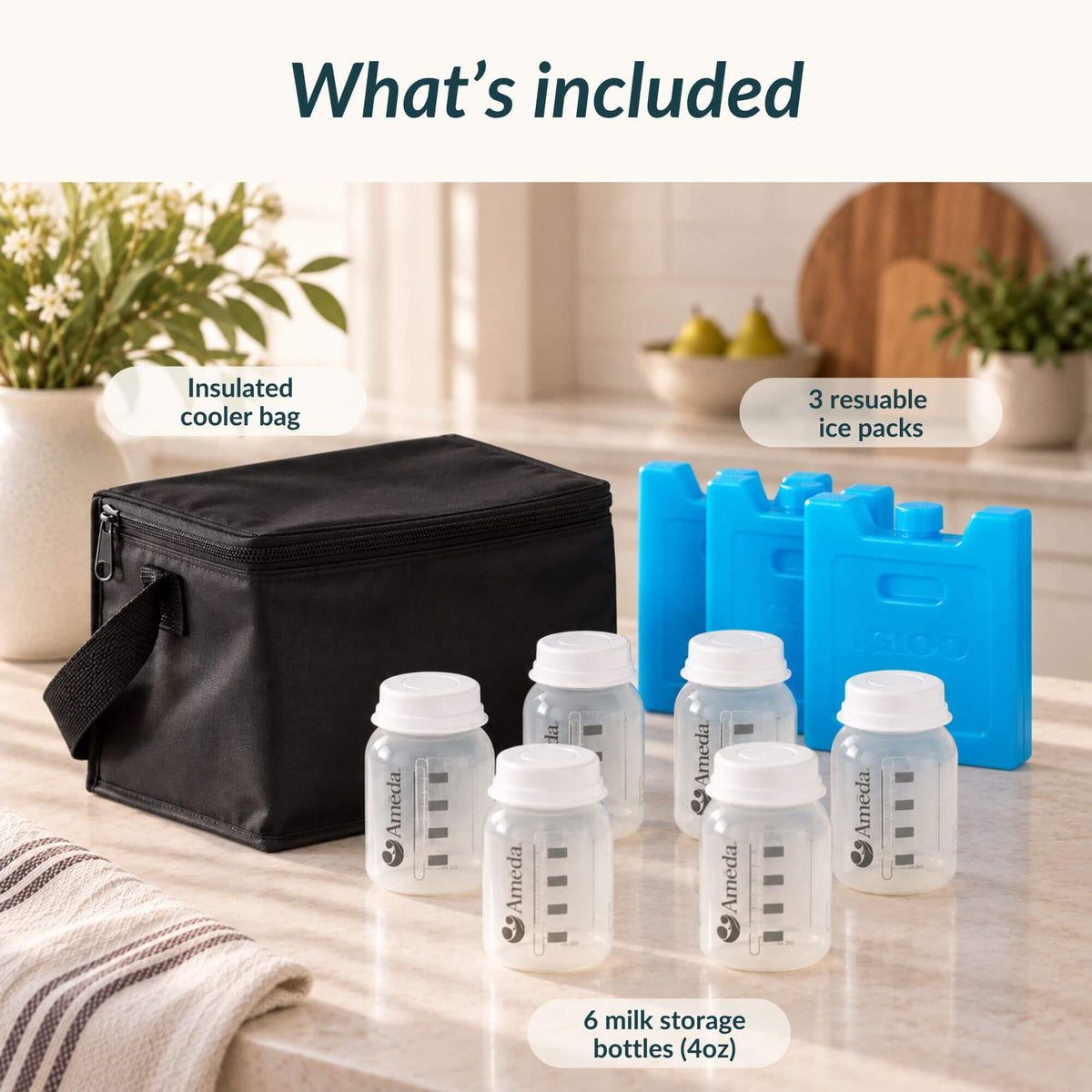 Ameda Cool'N Carry Breast Milk Storage System