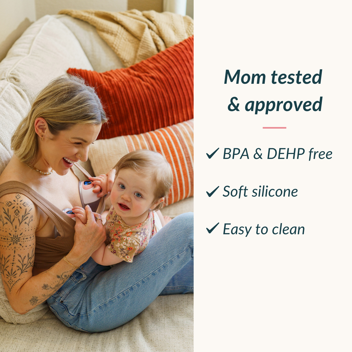 Ameda Universal Soft Breast Pump Flange Inserts