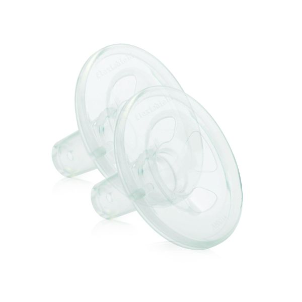 Ameda CustomFit Breast Pump Flanges™ Flexishield Areola Stimulator XS (21.0mm), 2 Count (1 Pair)