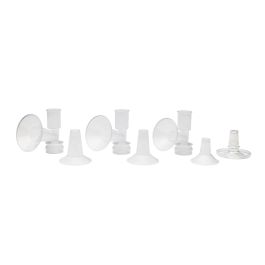 New Ameda Custom Fit Medium/Large Breast Flanges with Insert 